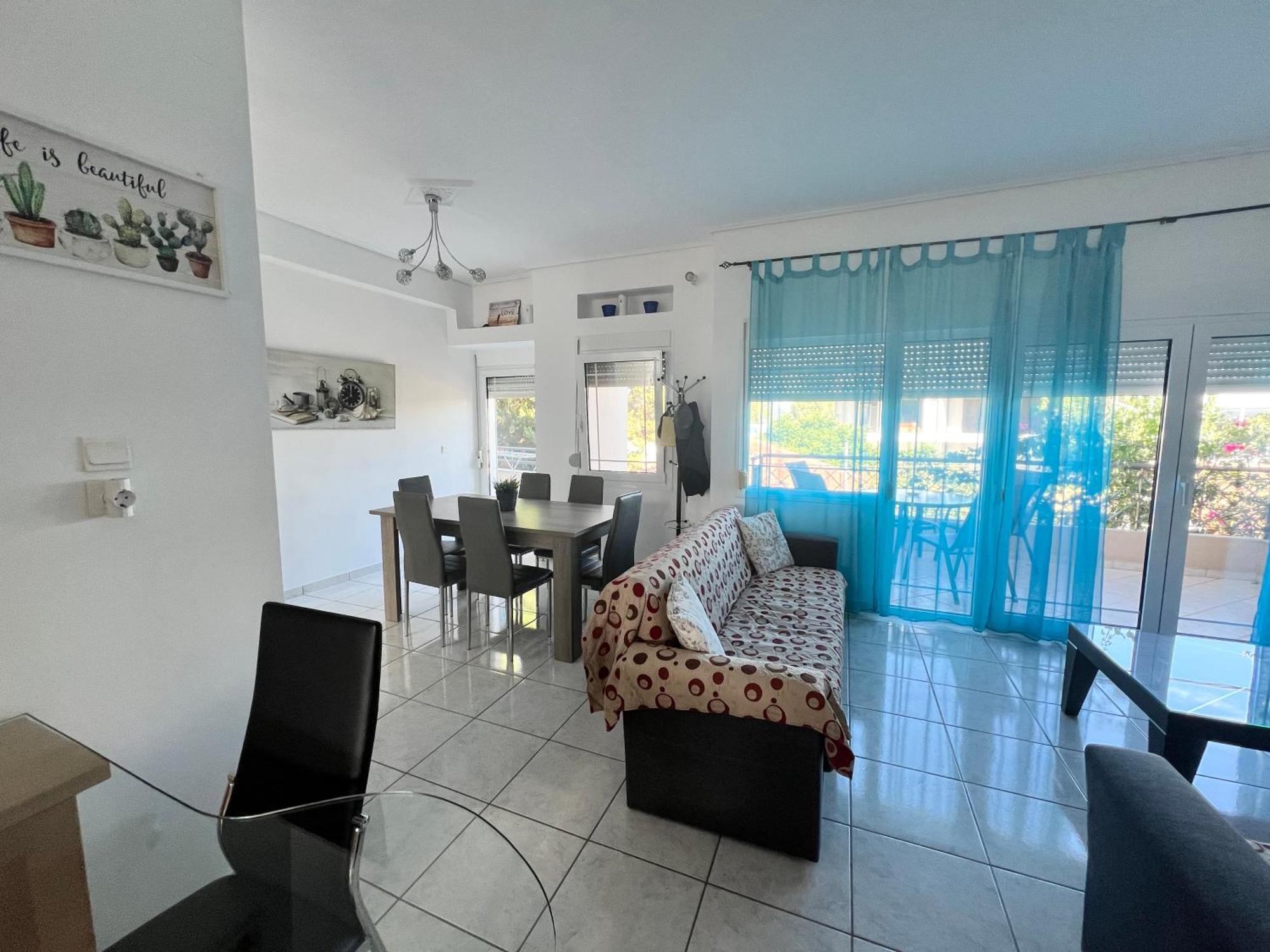 Seaside Villa For 6 People - Alykes Beach Dhimini Экстерьер фото